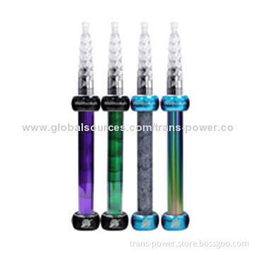 Double Coil, 1,300mAh Itsuwa Wat-hookah E Cigarette with Tower Shape Vaporizer